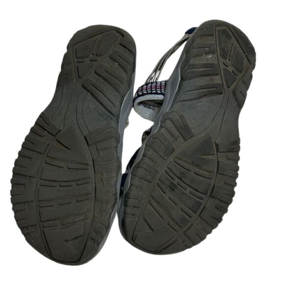 Baretraps Twila Crisscross Rebound Technology Sandals Blue/Gray/Pink Size 8.5 - Picture 2 of 6